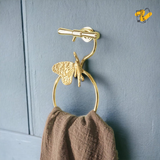 Brass Towel Ring Holder