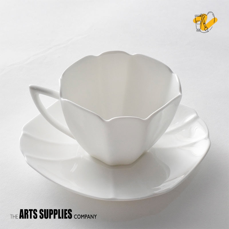 Refabricated Shelley Queen Anne Style Teacup & Saucer (200ml)