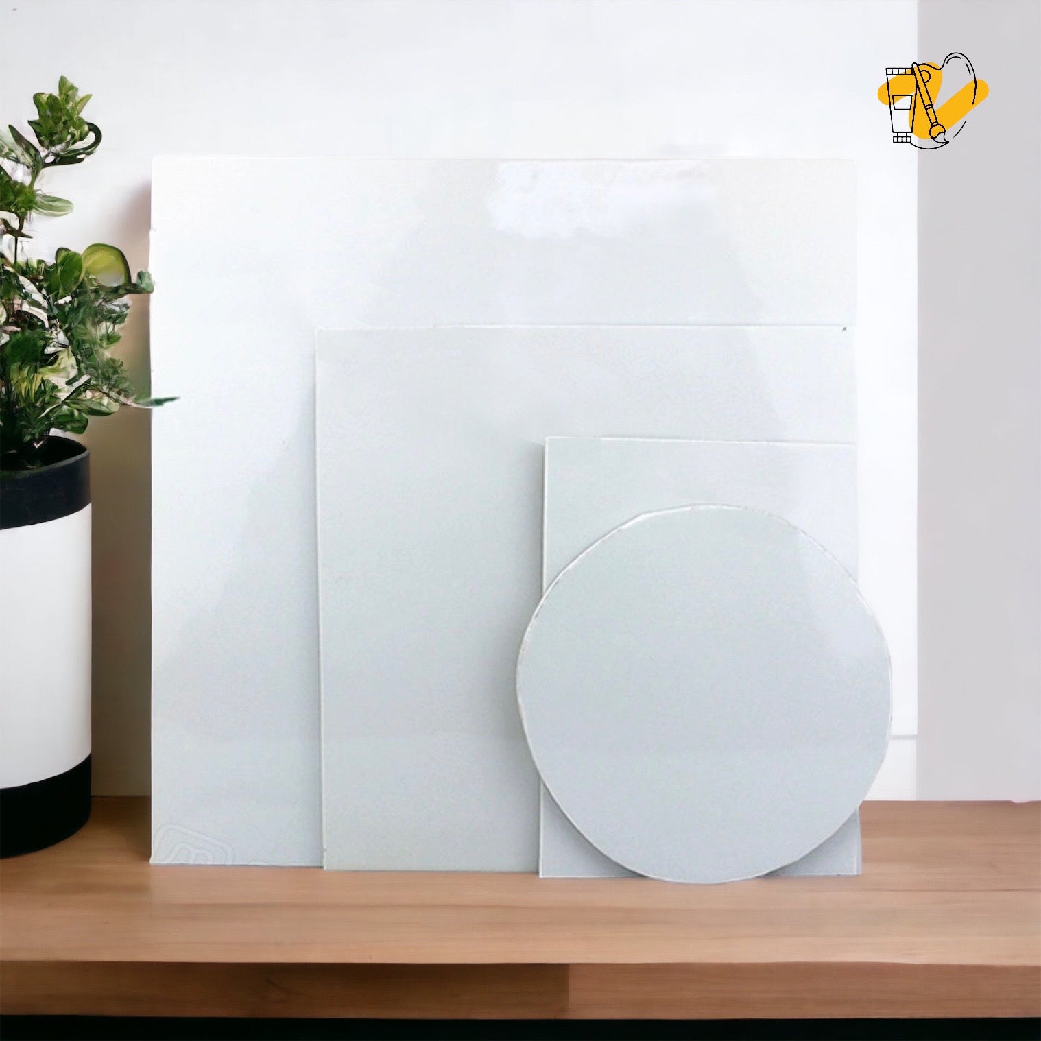 Ceramic Rounded Edge Ceramic Tile | Round – The Arts Supplies Company