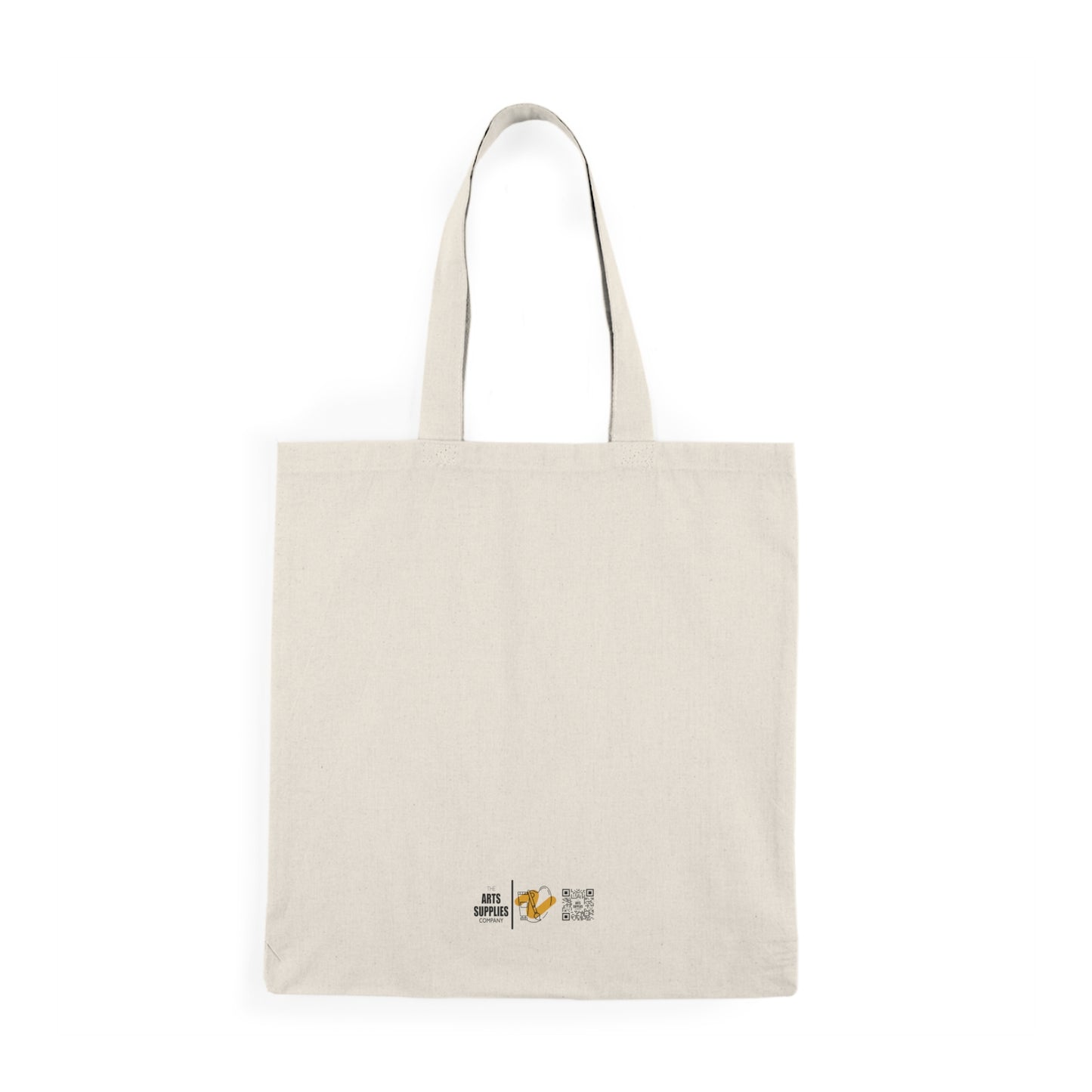 Whimsical Natural Tote Bag with Beckoning Lamb 招財羊, Eco-Friendly Shopping Bag, Cute Gift for Friends, Art and Fashion Lovers, Unique Carryall