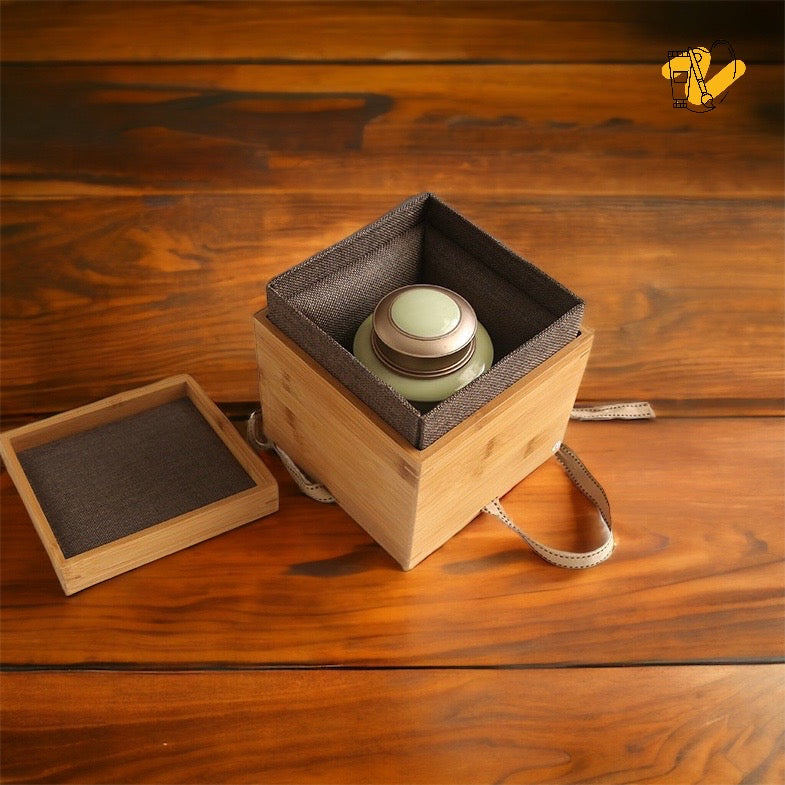 Bamboo Gift Box with Interior Padding