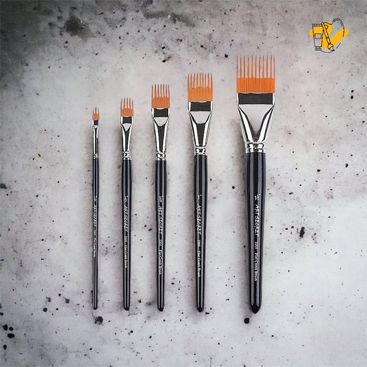 Synthetic Comb Flat Brush for Fur & Grass