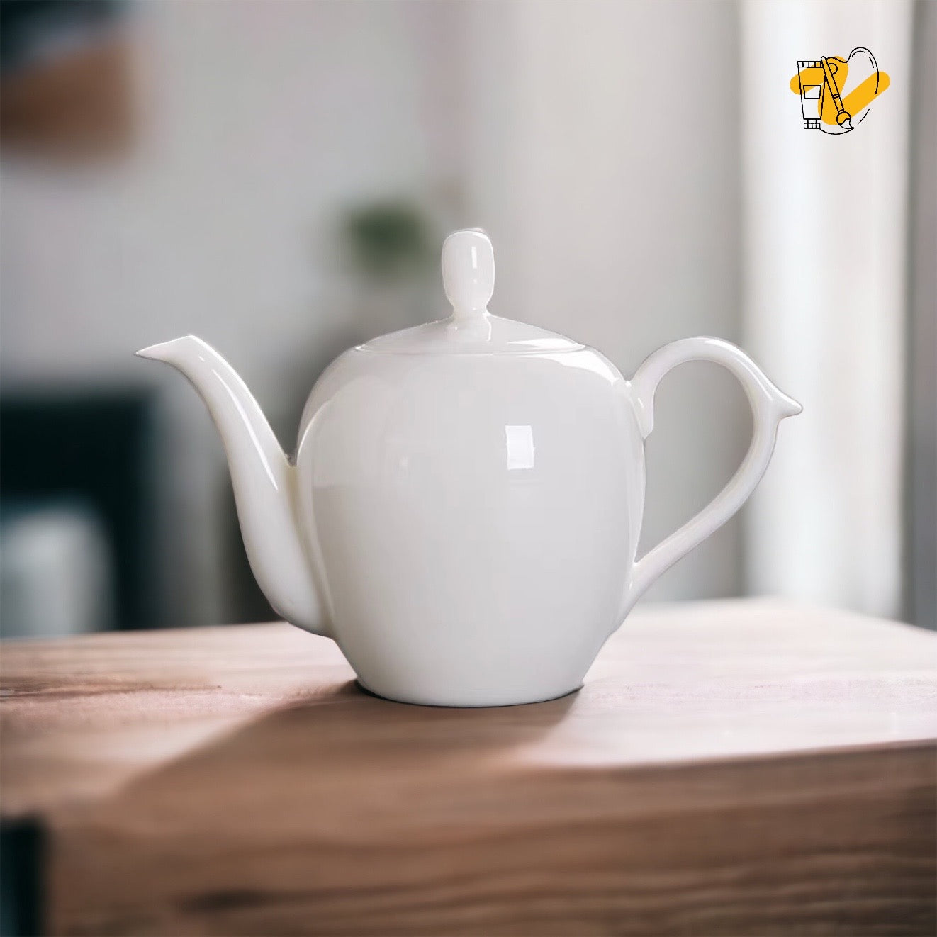Blanc de Chine Mini Teapot