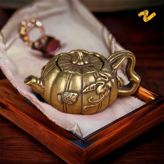 Ornament Miniature Brass Teapot