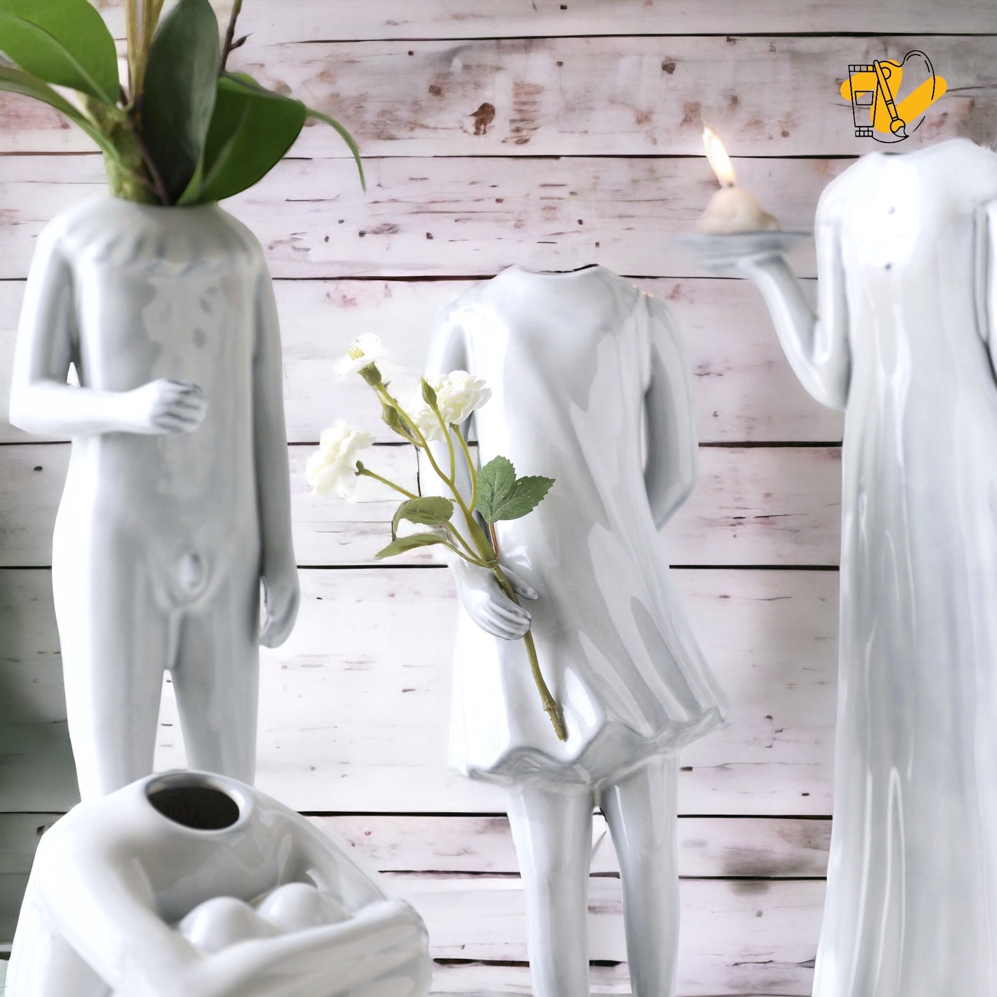 Human Figure Collection | Vase