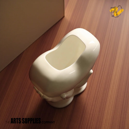 Hand Holding Heart Vase