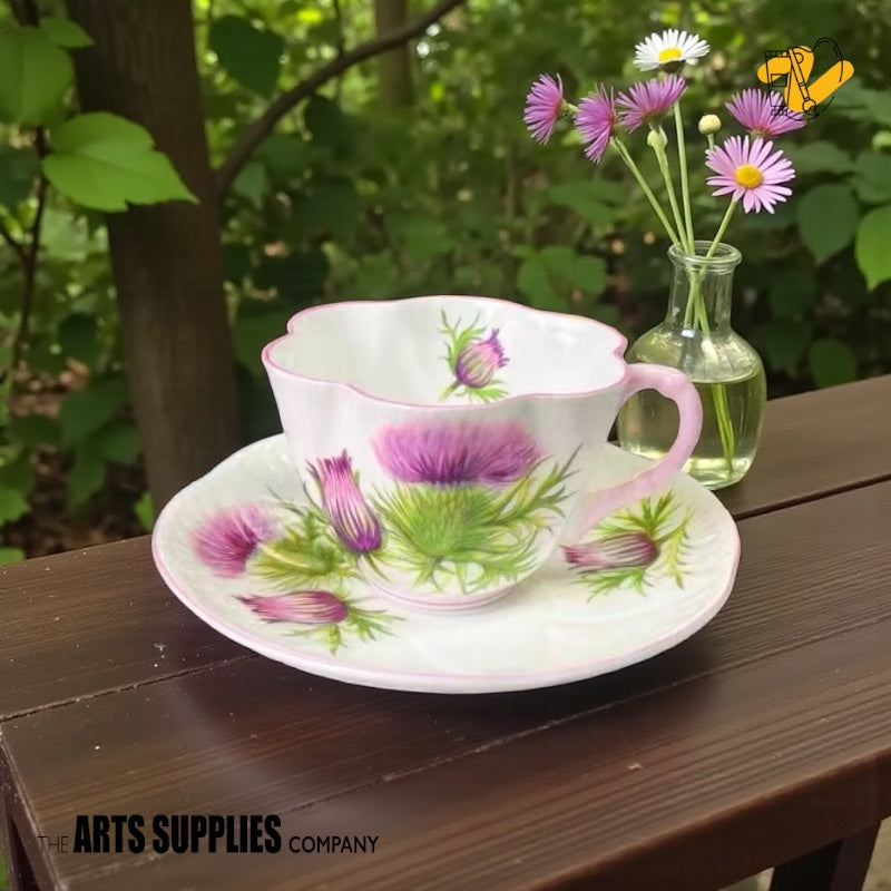Bone China Refabricated Shelley Dainty Shape Teacup & Saucer (200ml)