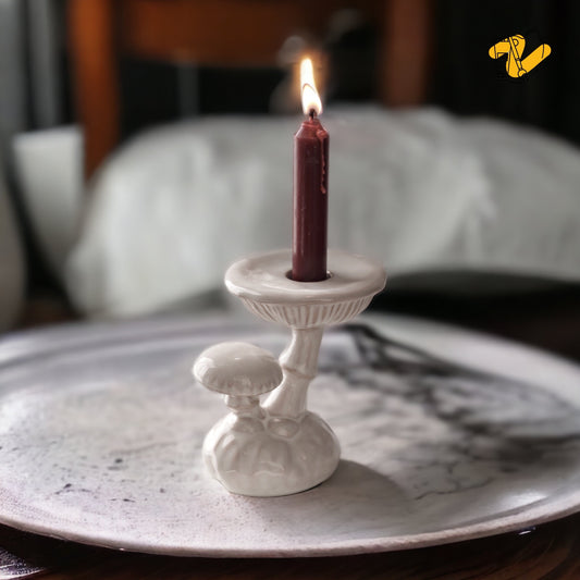 Mushroom Candle Holder