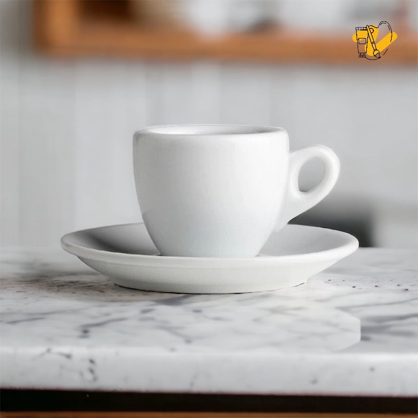 Espresso Coffee Cup & Saucer (50ml)