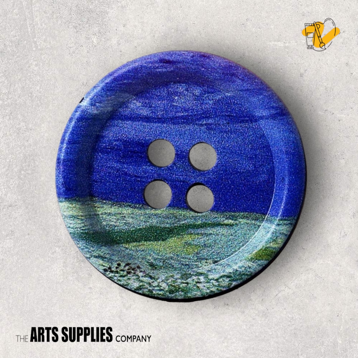 Van Gogh Buttons (Package of 6)