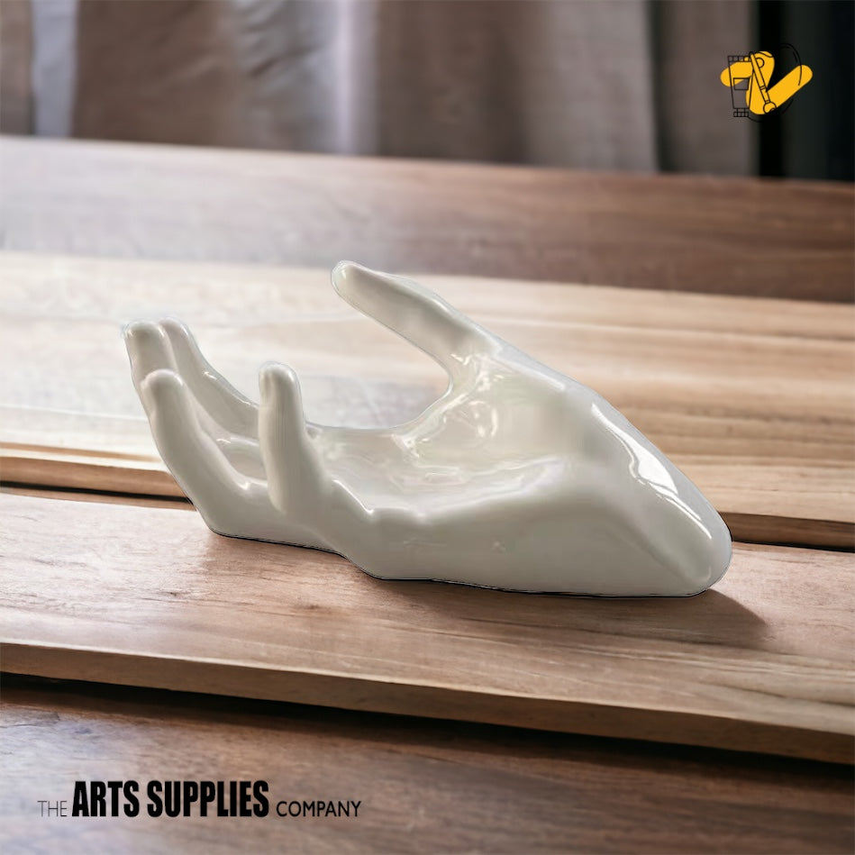 Ceramic Resting Hand Sculpture