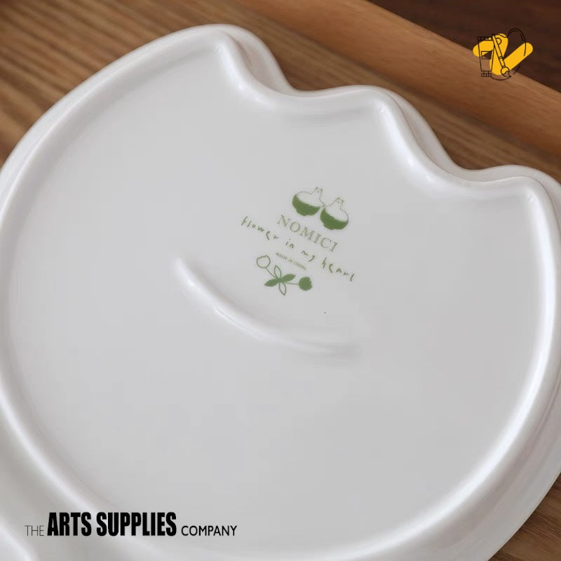 Tulip Plate with Partition (2 Sizes)