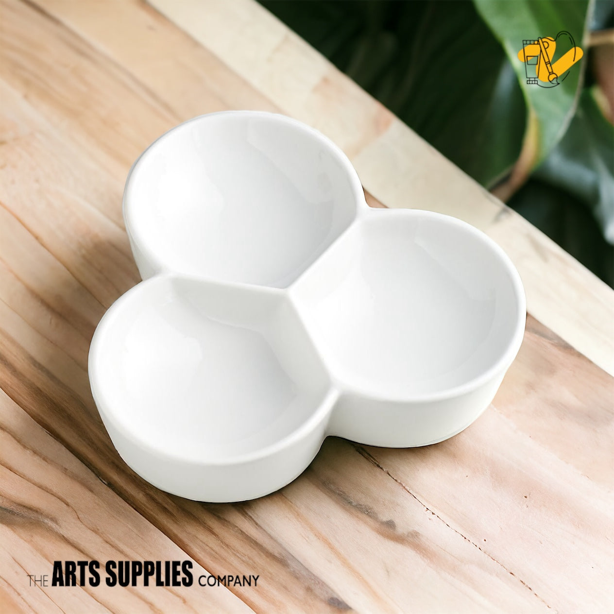 Union Shape Appetizer Plate