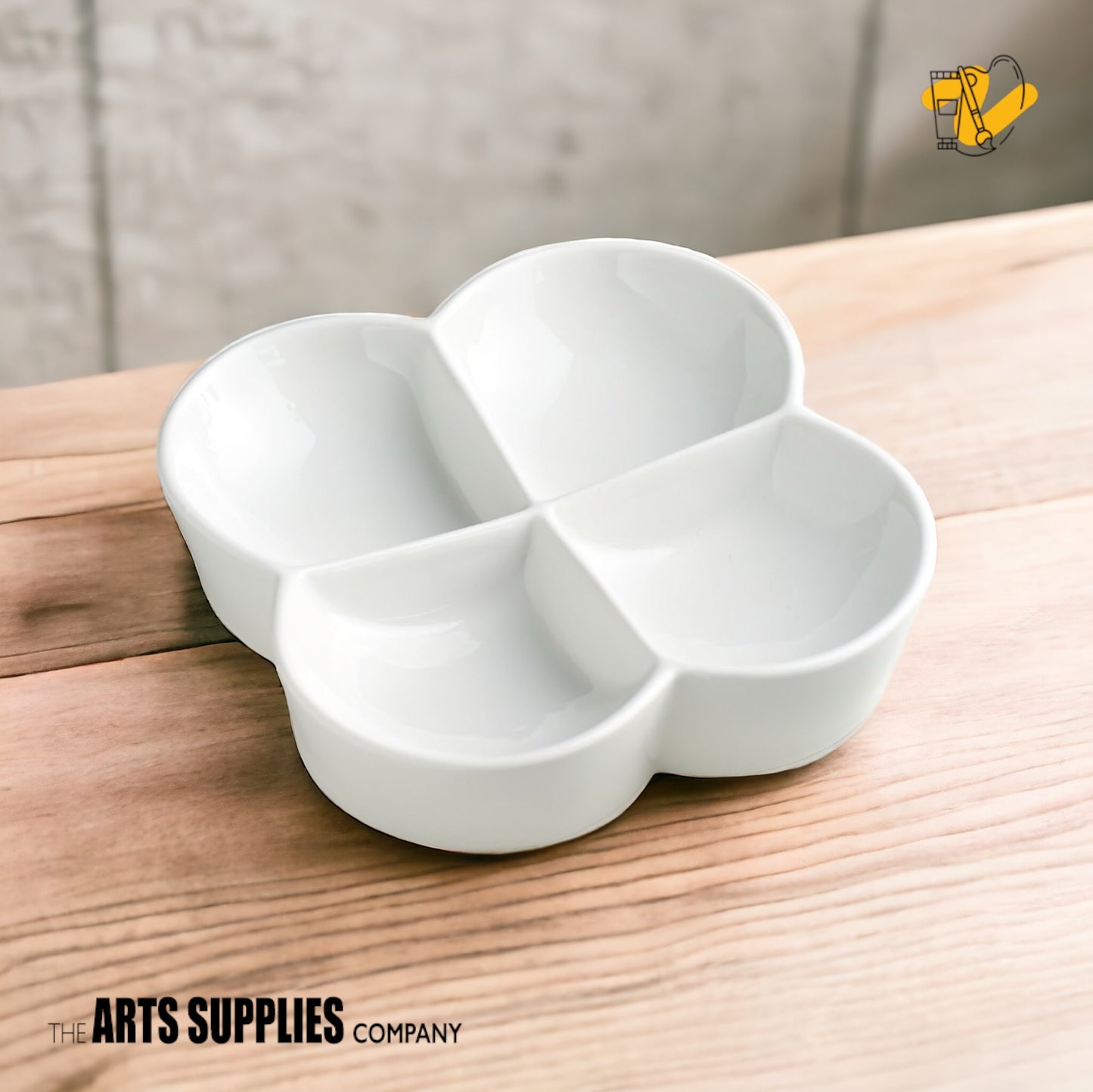 Union Shape Appetizer Plate