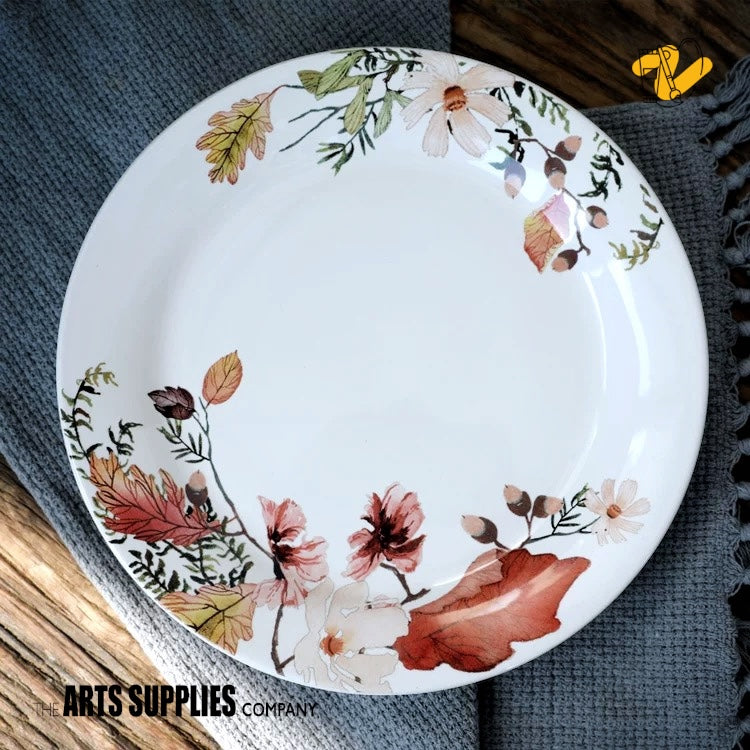 Autumn Leaves Collection | 8" Dinner Plate