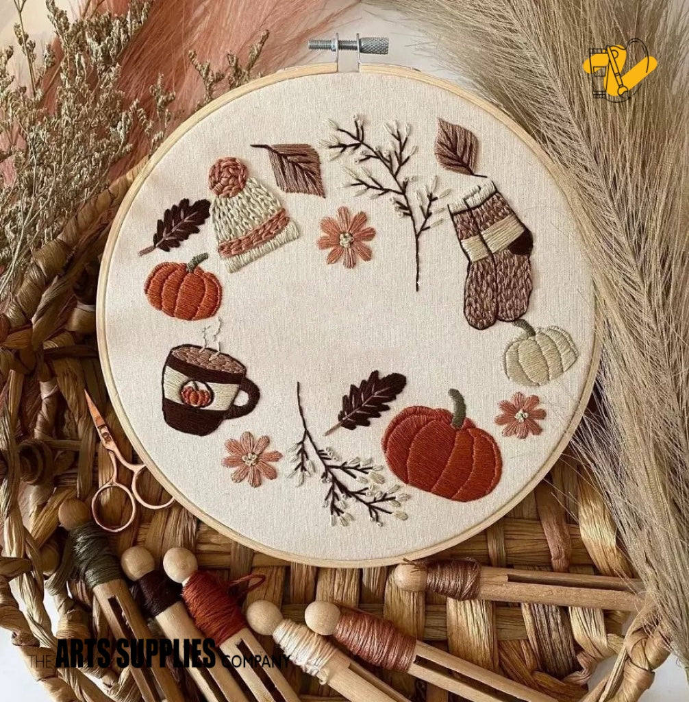 Embroidery Kit | Autumn Harvest