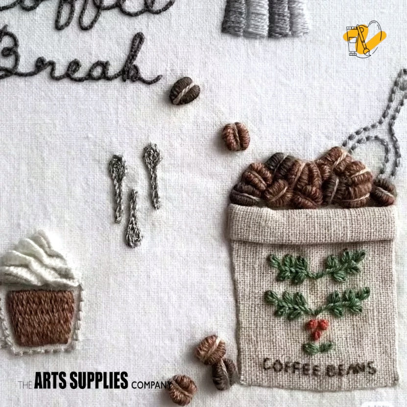 Embroidery Kit | Coffee Break