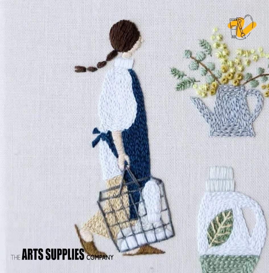 Embroidery Kit | Laundry Time