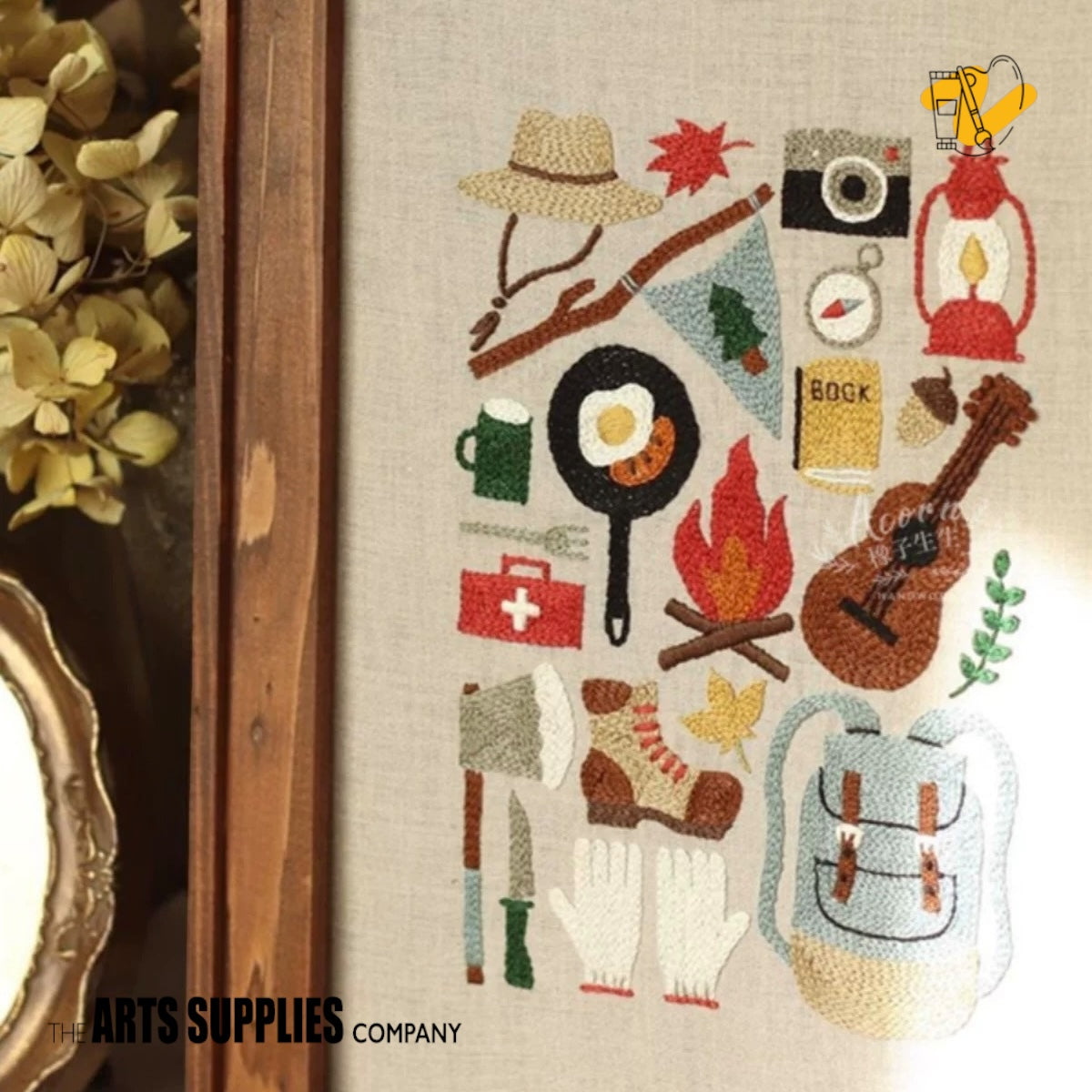 Embroidery Kit | Autumn Trail