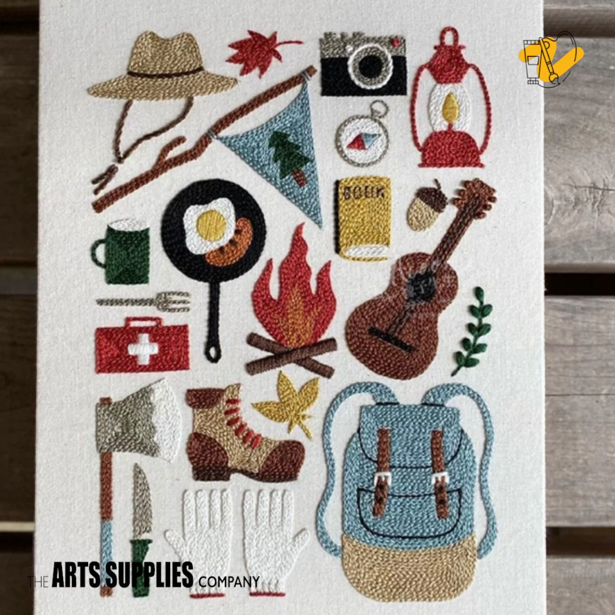 Embroidery Kit | Autumn Trail