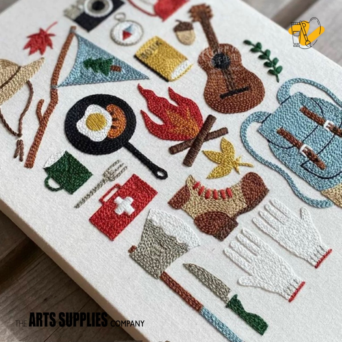 Embroidery Kit | Autumn Trail