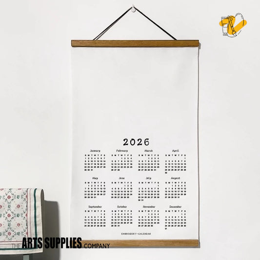 2026 Embroidery Calendar