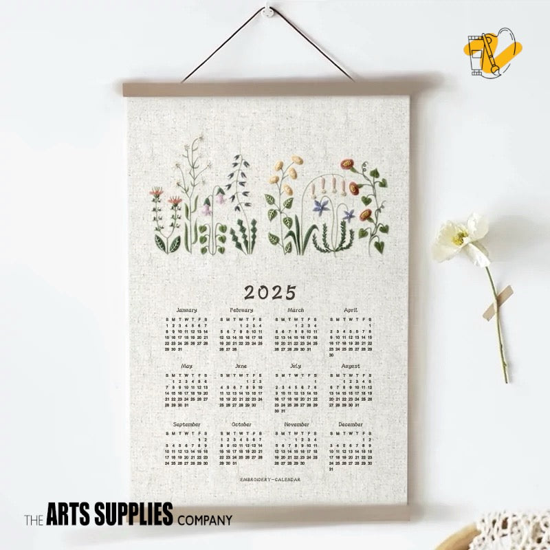 2025 Embroidery Calendar