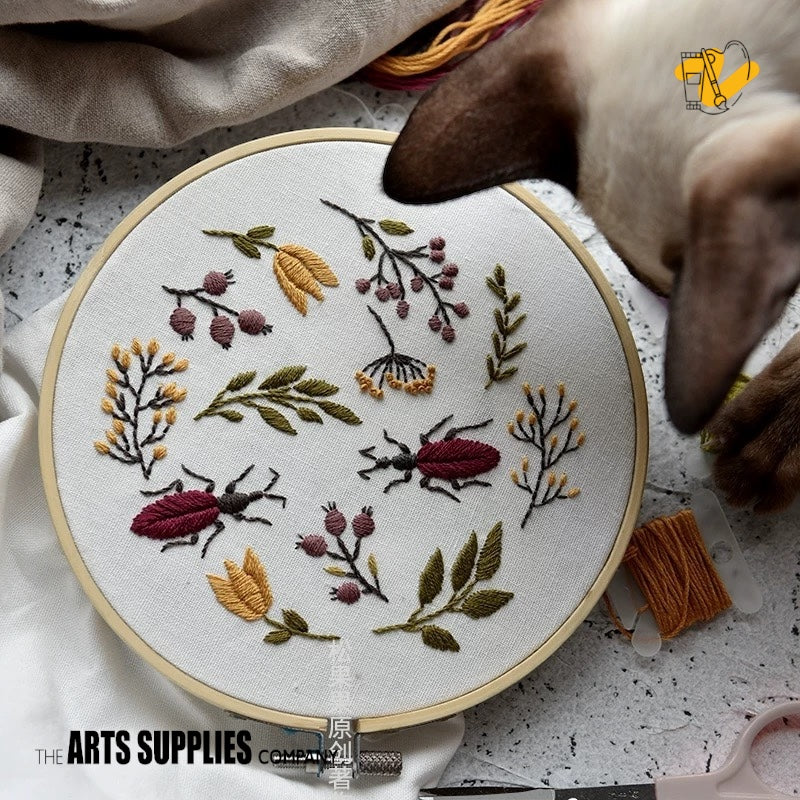 Embroidery Kit | Autumn Abundance