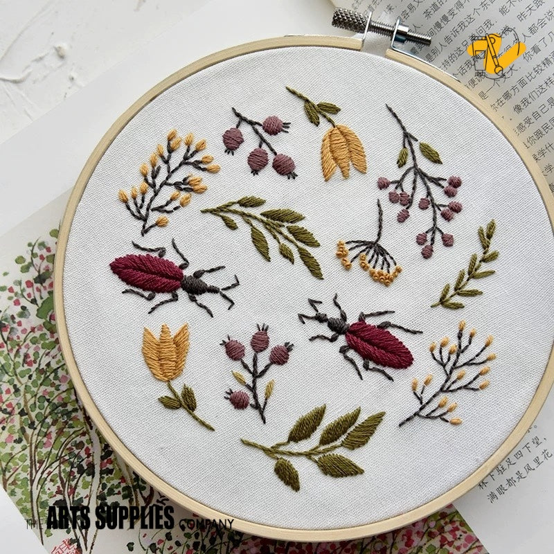 Embroidery Kit | Autumn Abundance