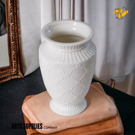 Embossed Narrow Neck Vase (2 Sizes)