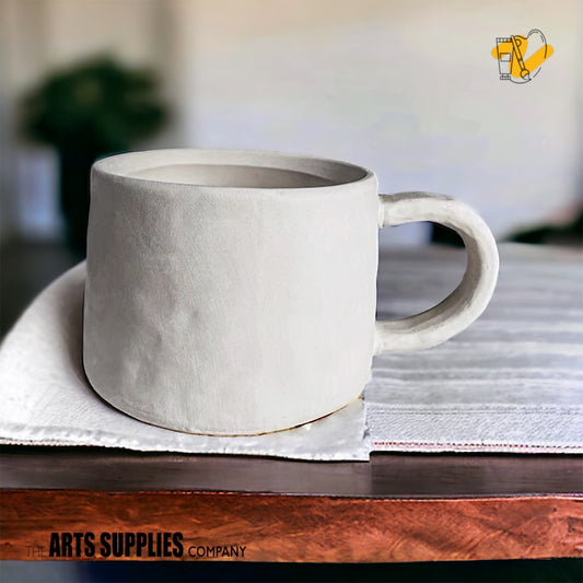 Ready to Paint Ceramic Bisque Coffee Cup