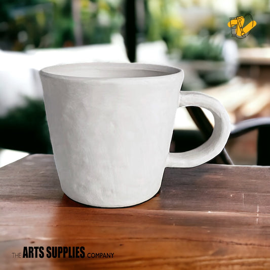 Ready to Paint Ceramic Bisque Coffee Cup