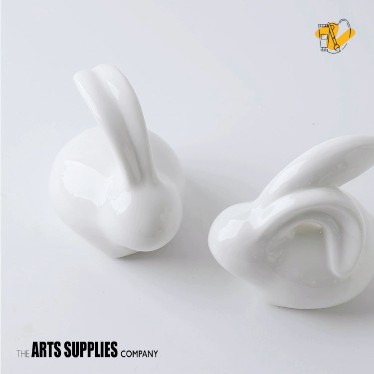 Long Eared Rabbit Figurine (Set of 2)