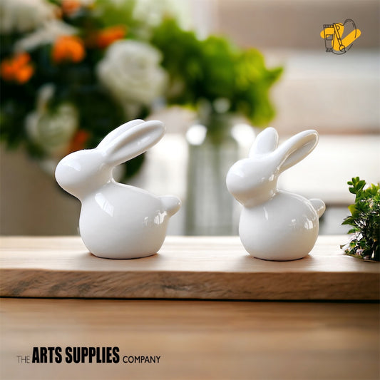 Rabbit Figurine (Set of 2)