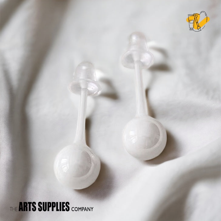 Porcelain Stud Earrings