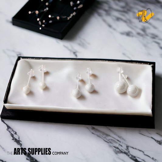 Porcelain Stud Earrings