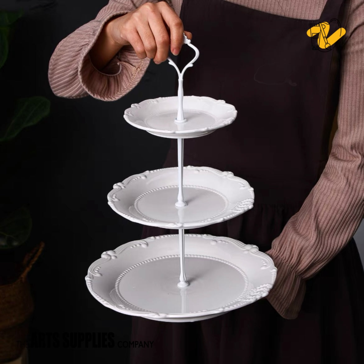 3-Tier Afternoon Tea Stand