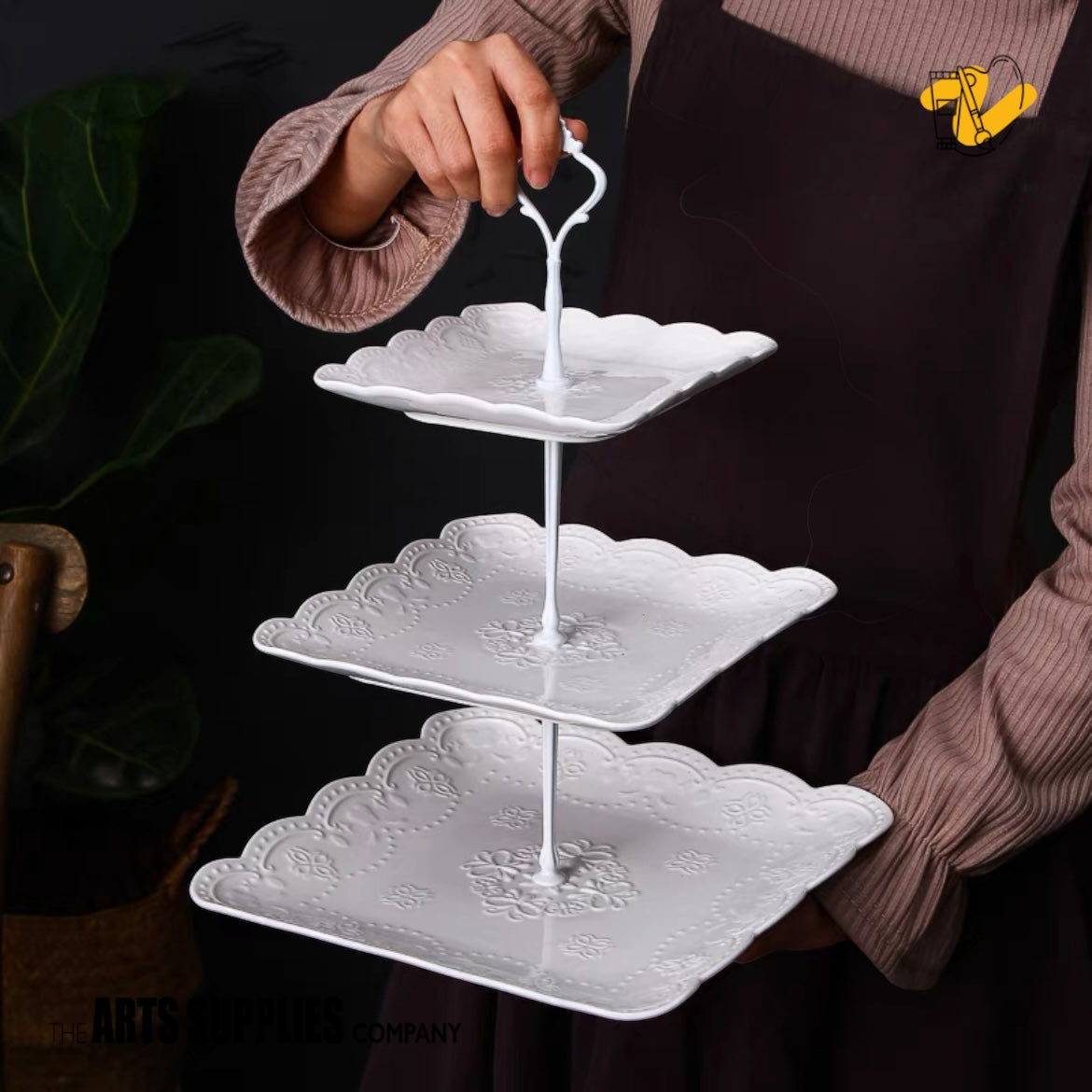 3-Tier Afternoon Tea Stand