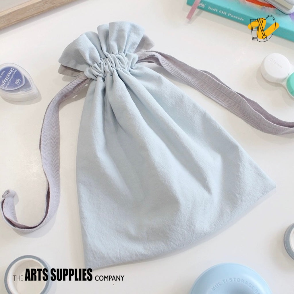 Embroidery Kit | Swimmers Draw String Bag