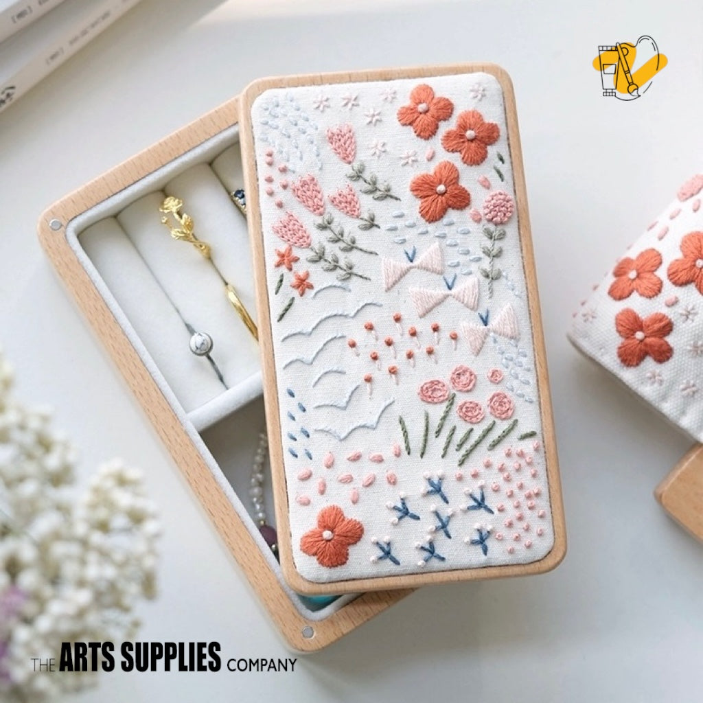 Embroidery Kit | Jewellery Box