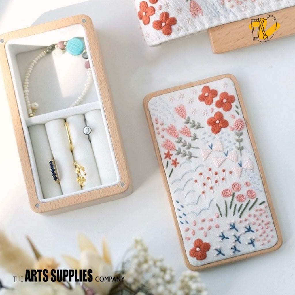 Embroidery Kit | Jewellery Box