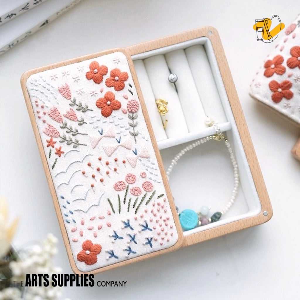 Embroidery Kit | Jewellery Box