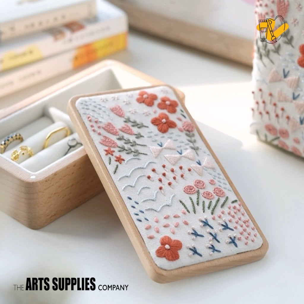 Embroidery Kit | Jewellery Box