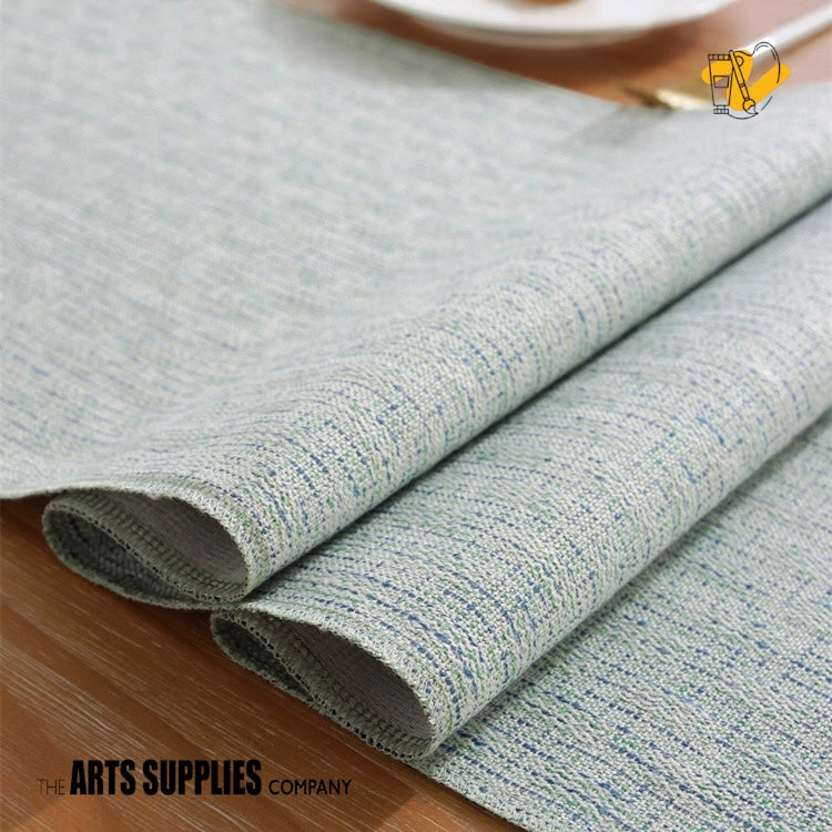 Linen/Cotton Blend Table Runner with Tassels