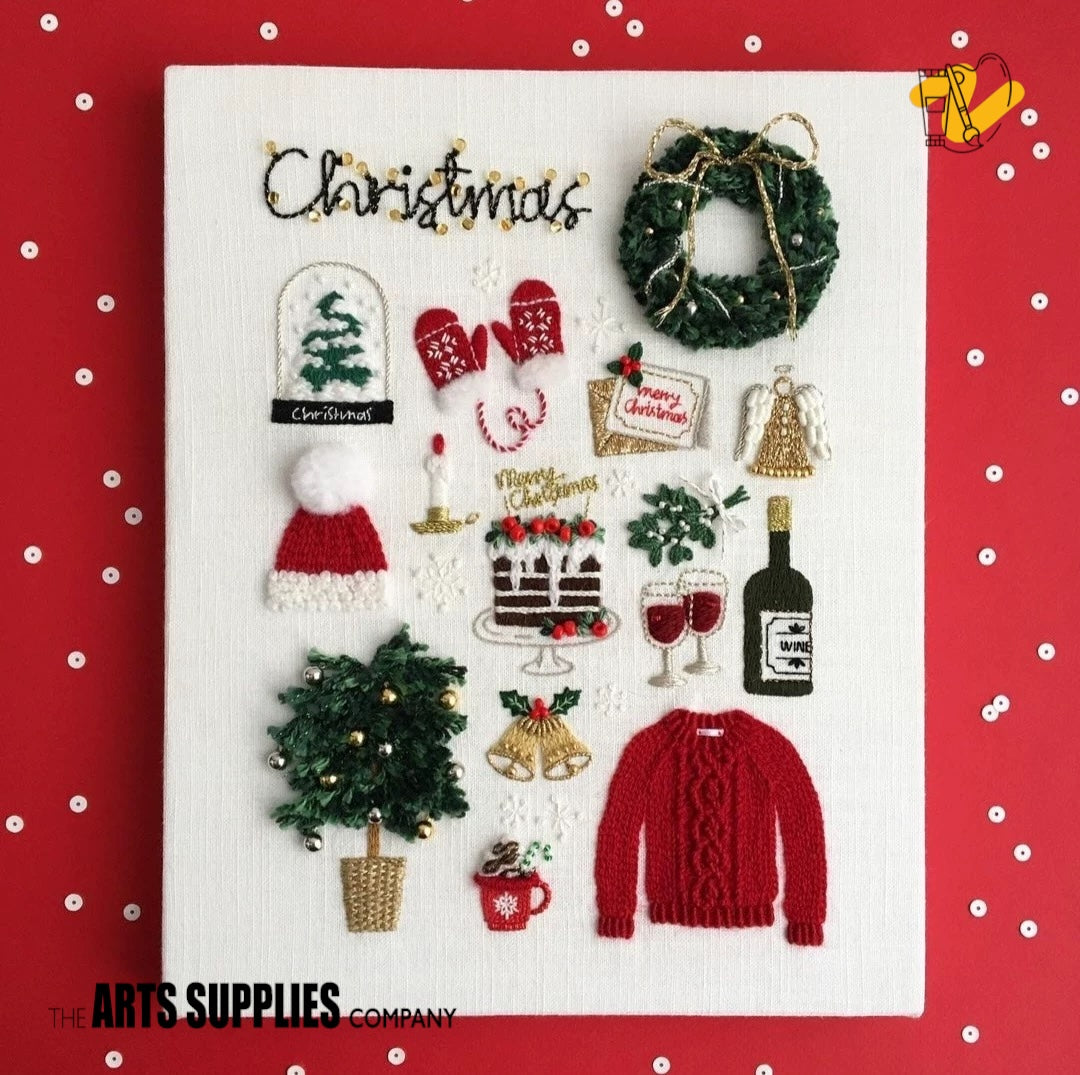 Embroidery Kit | Christmas Party