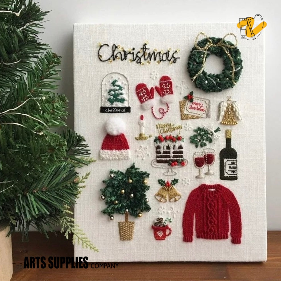 Embroidery Kit | Christmas Party