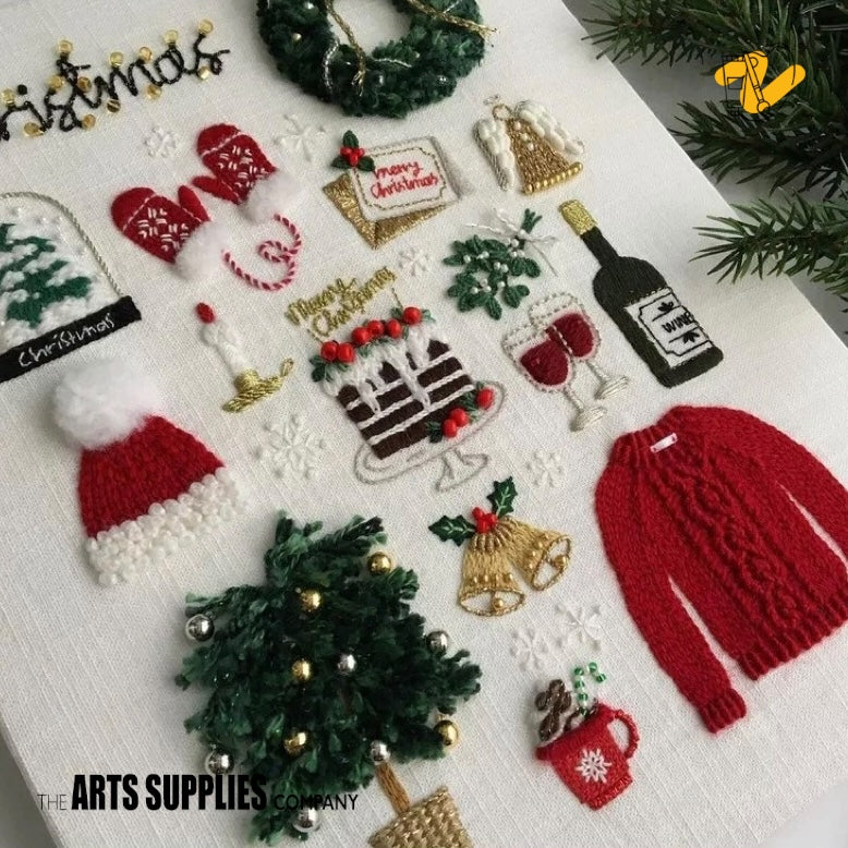 Embroidery Kit | Christmas Party