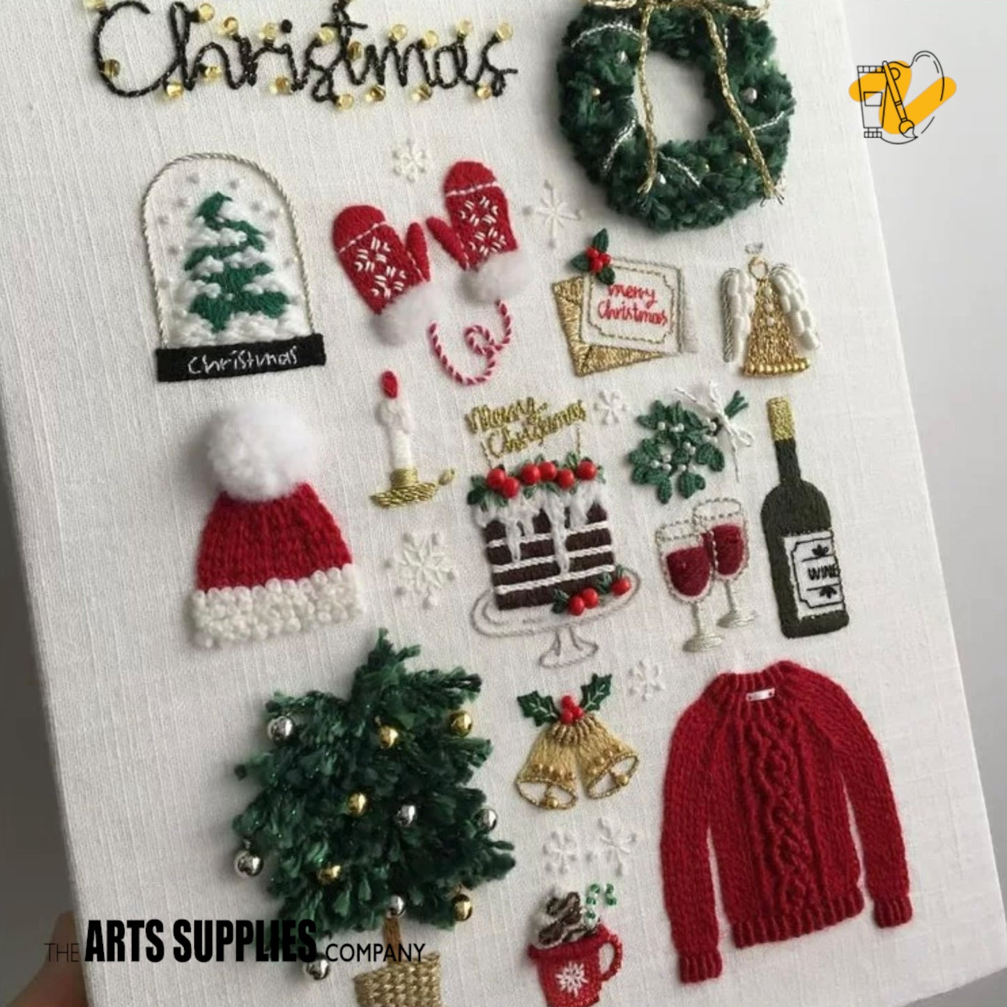 Embroidery Kit | Christmas Party