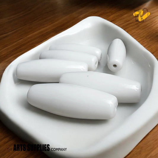 Porcelain Earrings Kit | Barrel (Set of 2)