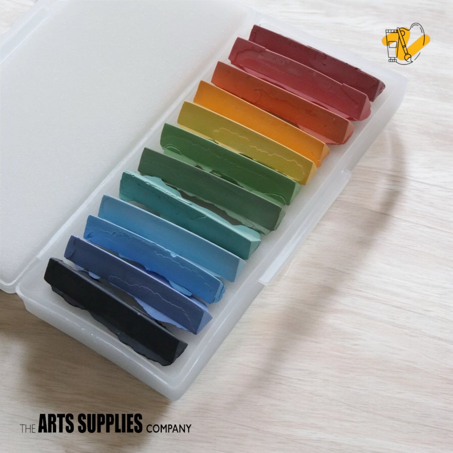 Underglaze Chalk Crayons (Case of 12 Colors)